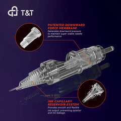 T&T AWE Series Tattoo Needle Cartridges Trial Kit-RM (10 pcs/box)