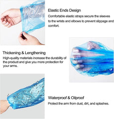 Disposable Plastic Arm Sleeves Covers(100pcs)